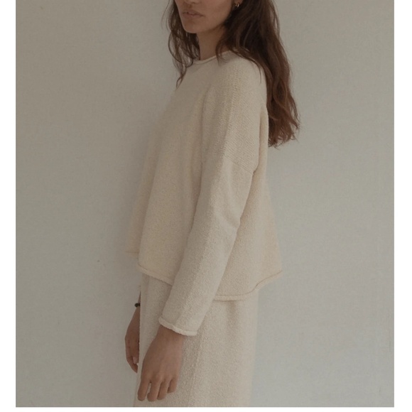 ISO Mariel Pullover in Ivory Size 0 or 1 - Picture 1 of 2